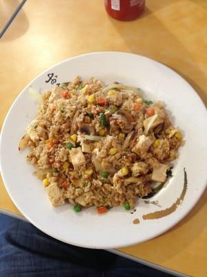 Tofu Brown Fried Rice