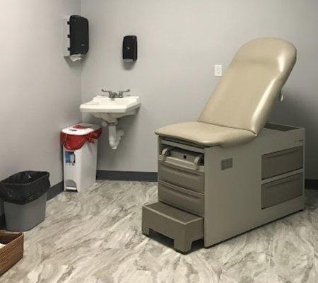 The "mock" exam rooms you wait in for up to 3 hours after your scheduled appointment