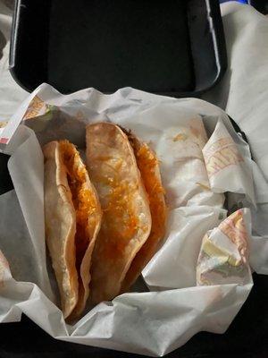 3 Beef Tacos