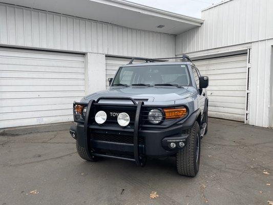 PPF to protect the paint on this FJ