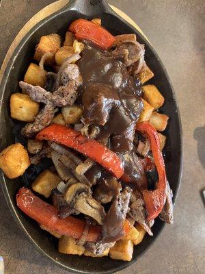 Steak & Peppers Skillet