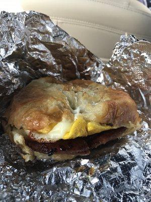 Pork roll egg and cheese