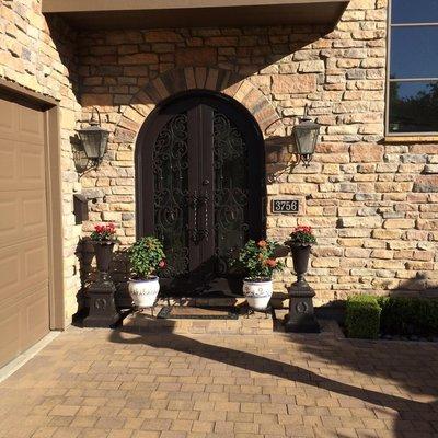 The Finish Product of a Front Entry Way