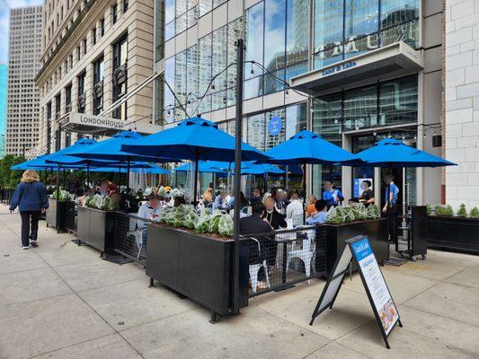 Patio seating