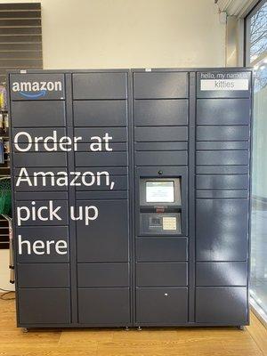 Did you know Full Stop Market has an Amazon Hub Locker located inside the store?