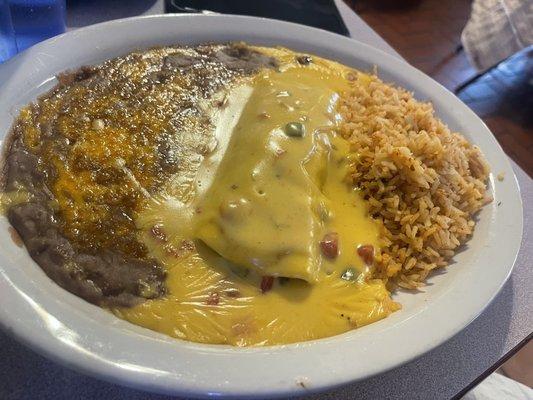 Beef enchilada