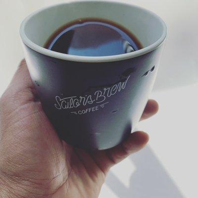 A cup of coffee or a cup of joy? There's always the option of having both with Sailor's Brew!