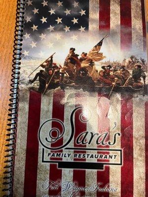 The patriotic menu/novel