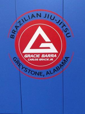 Gracie Barra wall mat logo