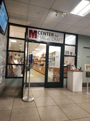 Right inside the West Gardiner service plaza