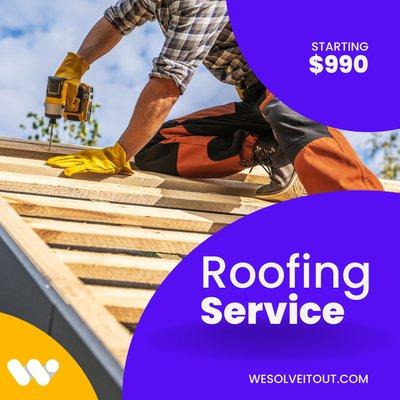 Home Service and home repair Roofing