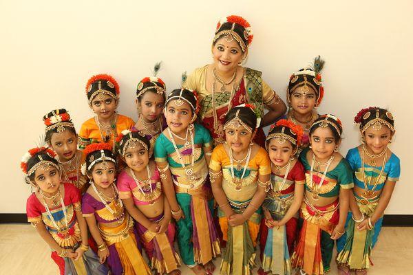 We offer weekly classes in Traditional dance forms: Kuchipudi, Bharathanatyam and Mohiniattam and Bollywood dance! Call today!