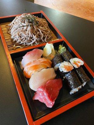 Sushi Zaru Lunch Combo