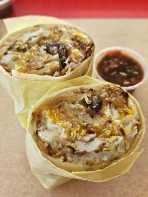 Breakfast burrito