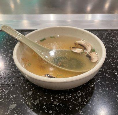 Mushroom Clear Soup