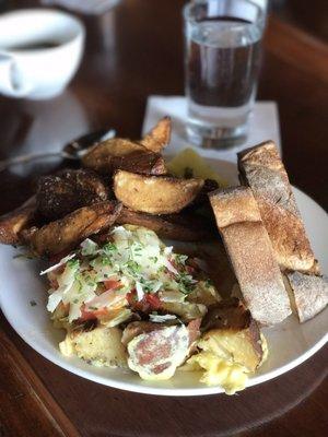 Heirloom tomato hash