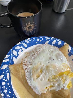 #7 BRIE, TOMATO, CAPERS AND EGG, French Press