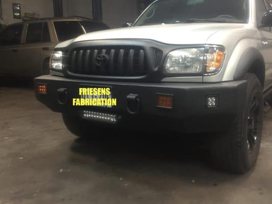 2003 TOYOTA TACOMA CUSTOM FRONT BUMPER