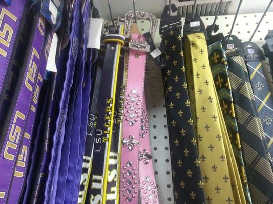 Belts and ties