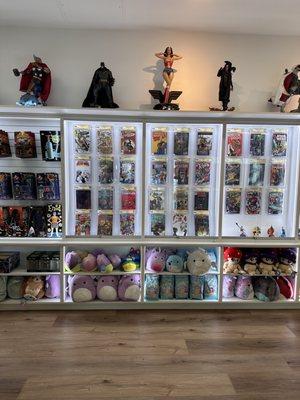 Comic and toy wall