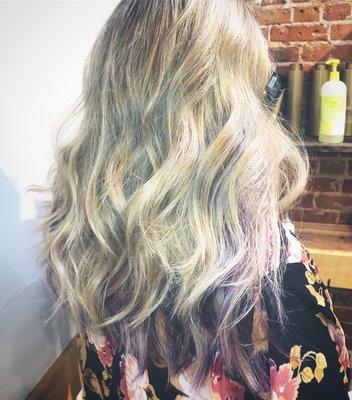 Fun hidden purple highlights :)