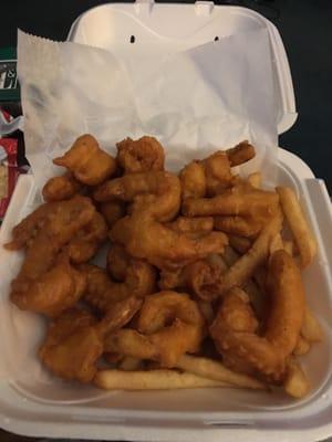 15 PC large shrimp. Worth every cent! They're great!