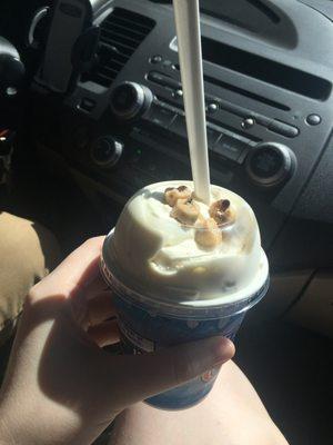 Small cookie dough shake