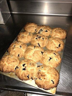 Delicious homemade muffins