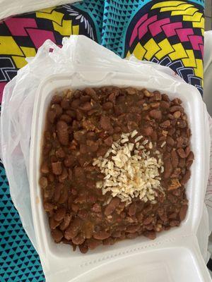 Red beans and rice with sausage