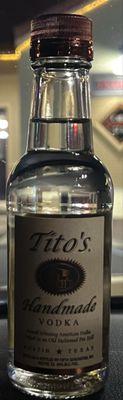 Tito's handmade vodka