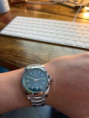 My new Rolex Milgauss