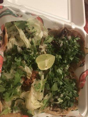 Take out tacos