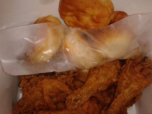 Fried Chicken and Biscuits