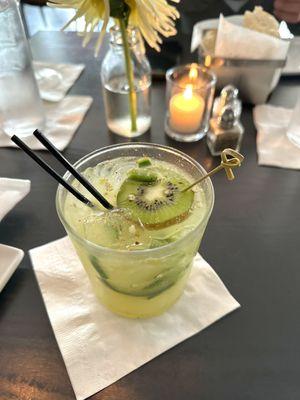 Spicy kiwi margarita