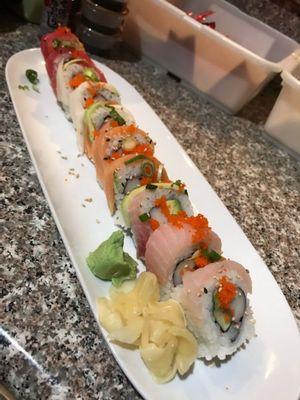 Rainbow roll