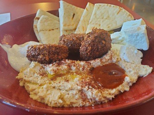 Falafel and Hummus