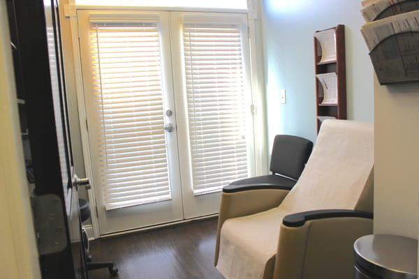 An Inviting patient room