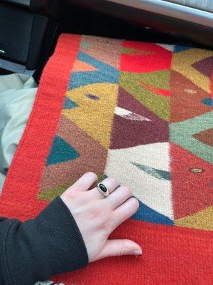 A ring and rug