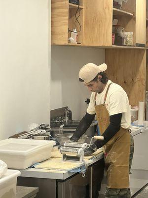 Making fresh pasta