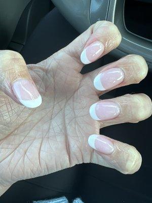 Dip French mani