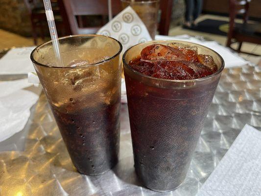 Fountain drinks root beer