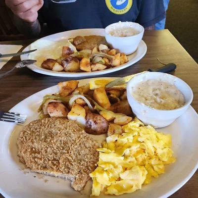 Chicken fried steak $16.95