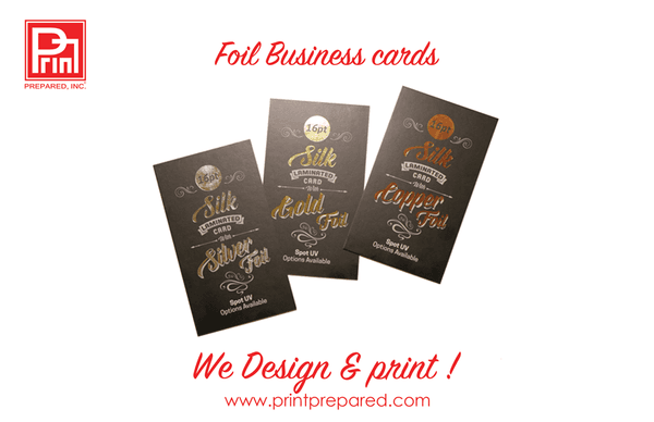 Foil Business cards