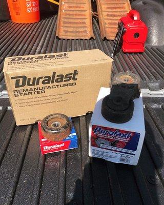 We install customer supplied parts!