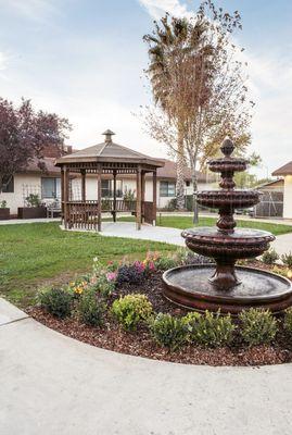 Gorgeous courtyard