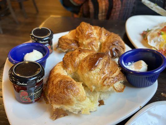 Home made croissants