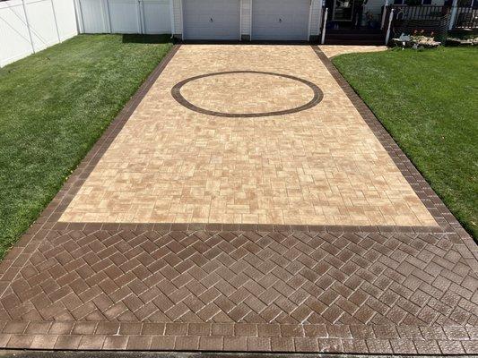 cambridge paver driveway