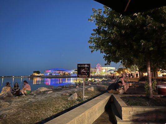 View of BMO Harris Pavilion