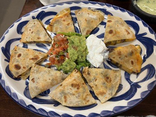 Beef quesadillas