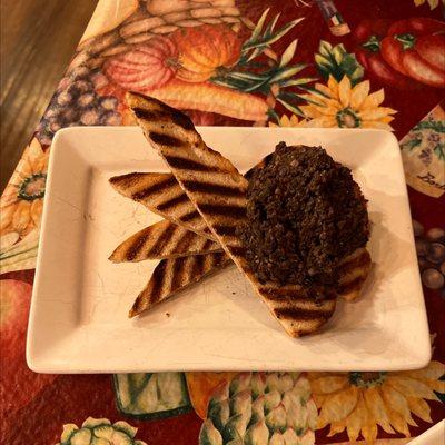 Mushroom toast